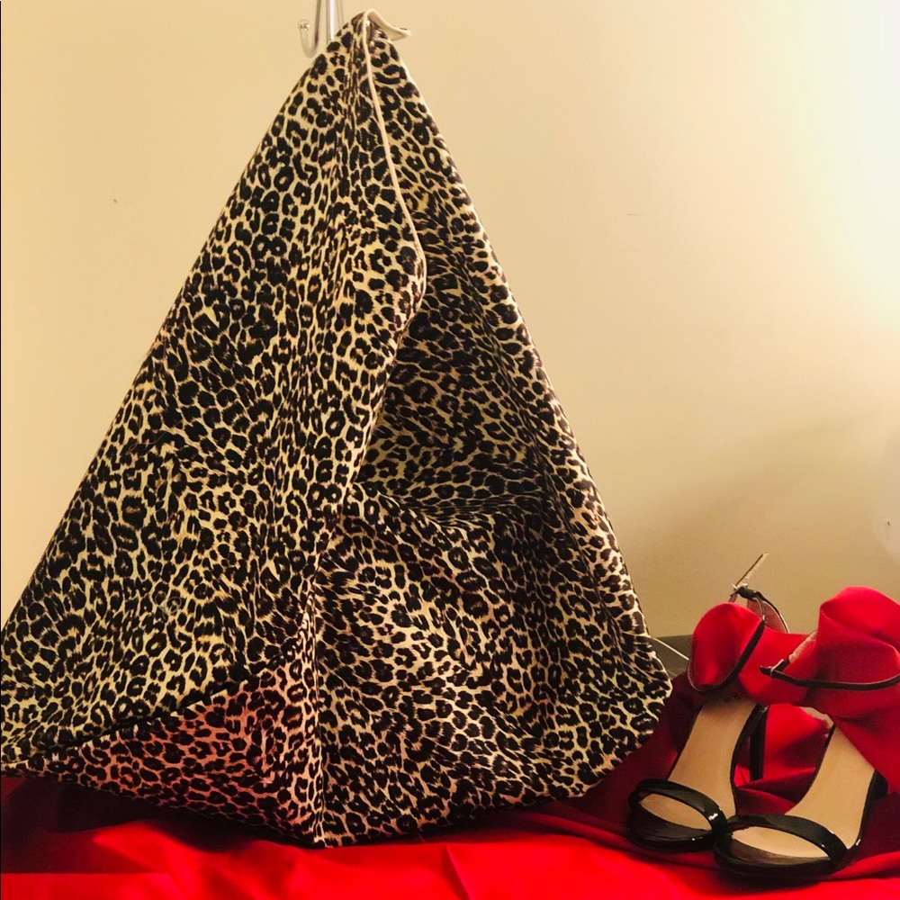 Leopard Print Boho Bag